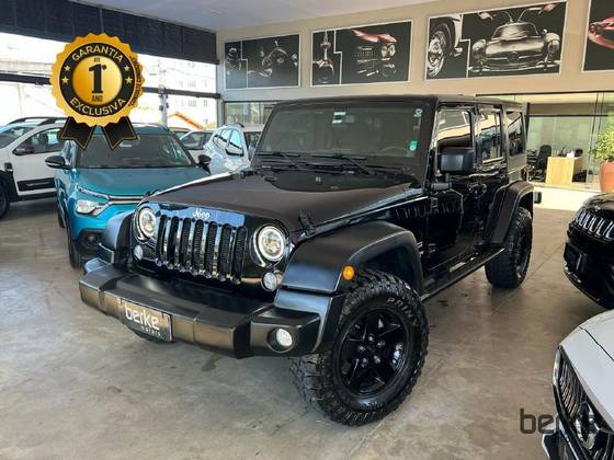 JEEP WRANGLER 3.6 UNLIMITED SPORT 4X4 V6 GASOLINA 4P AUTOMÁTICO JEEP WRANGLER 3.6 UNLIMITED SPORT 4X4 V6 GASOLINA 4P AUTOMÁTICO